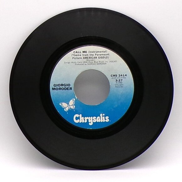 Call Me by Blondie 45 Record - Picture 4 of 6